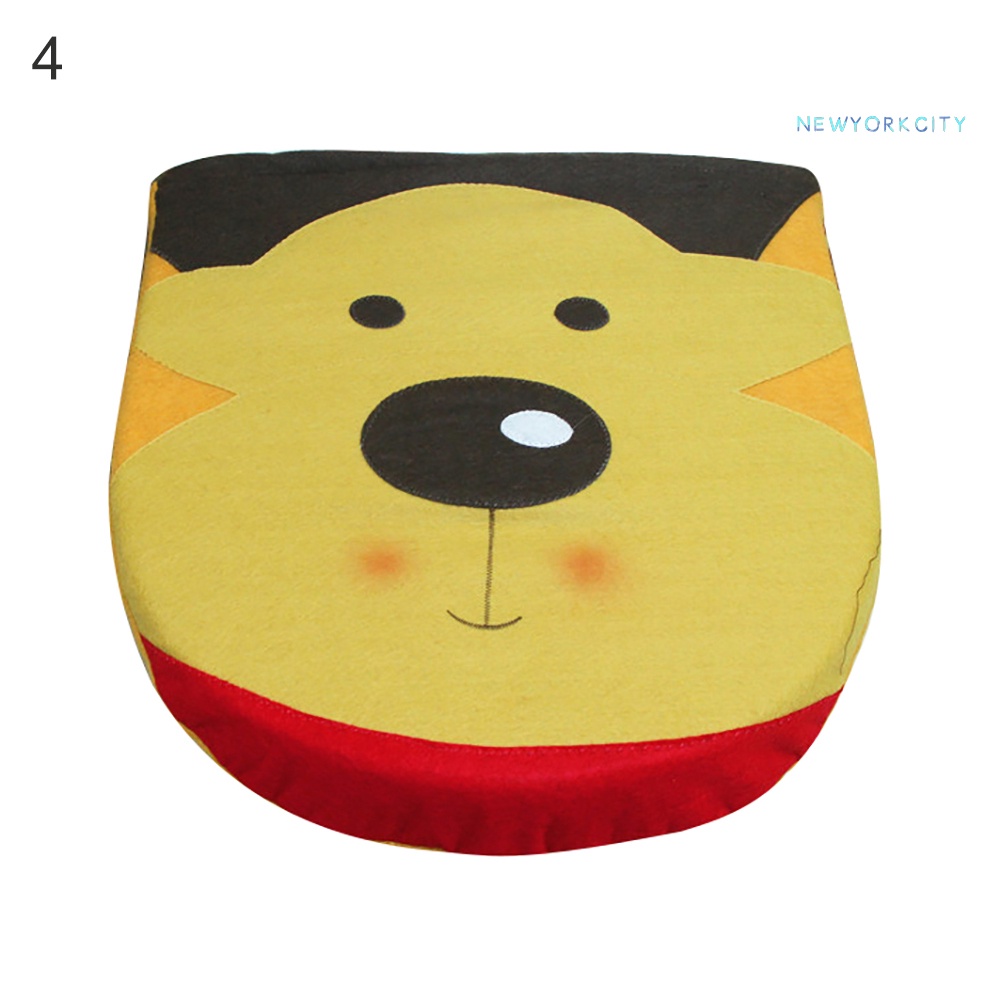 Vỏ Bọc Bệ Ngồi Toilet Họa Tiết Giáng Sinh Đáng Yêu