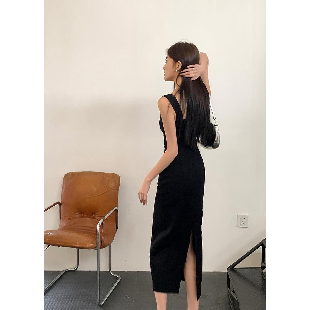 Đầm Hai Dây Dáng Dài Ôm Eo Thời Trang Xuân Hè Hàng Mới Dành Cho Bạn Nữ 61764