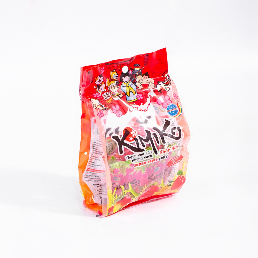 Thạch Rau Câu Long Hải Phong Cách Nhật Bản Kimiko Túi 216 G
