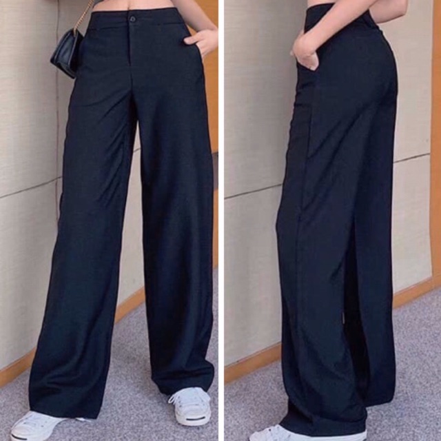 Quần culottes dài 1 mét & 106cm eo cao trên rốn bigsize 60-90kg