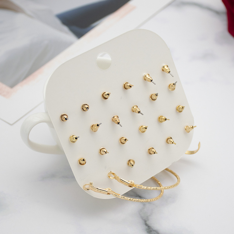 Set 18 Khuyên Tai Thời Trang Cho Nữ