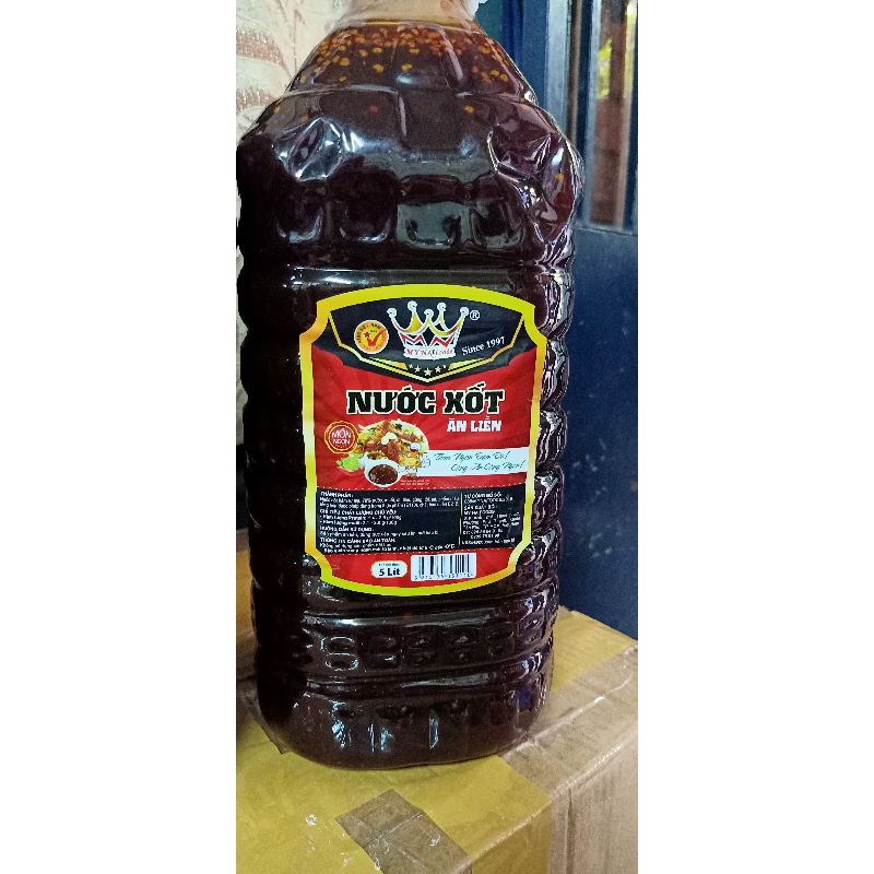 CAN NƯỚC SỐT BÒ 5 LÍT MYNA