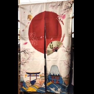 Màn rèm noren Nhật bố (chưa kèm thanh)