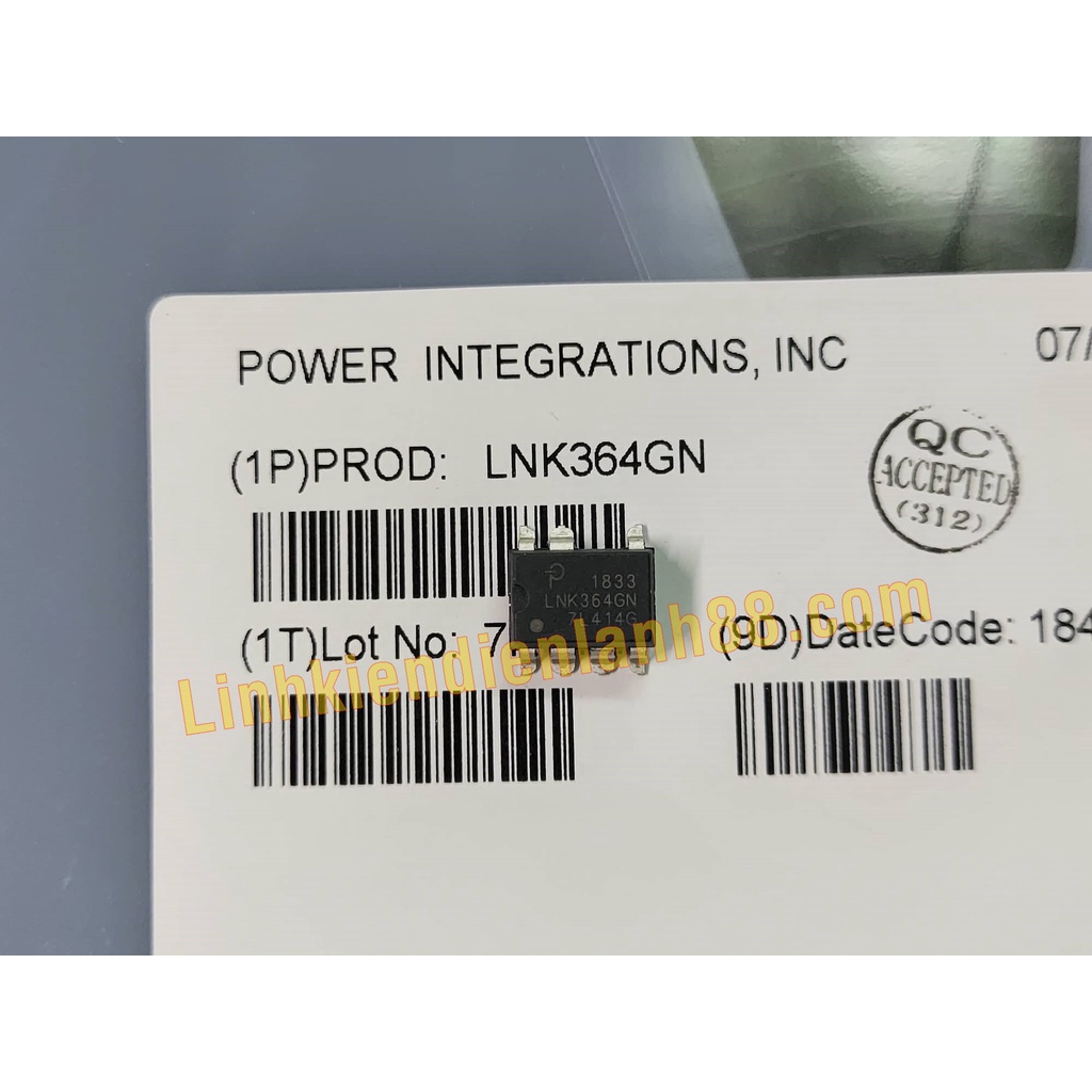 IC Nguồn LNK364GN mới chính Hãng 100% !