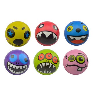Strange Face Balls Hand Wrist Finger Exercise Stress Relief Therapy Squeeze Ball