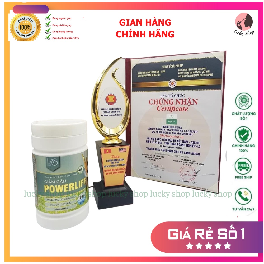 Trà sữa giảm cân POWERLIFE chính hãng hộp 260g