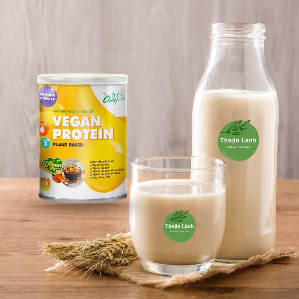 Vegan Protein - Bột rau củ đậu hạt - Thuận Lành