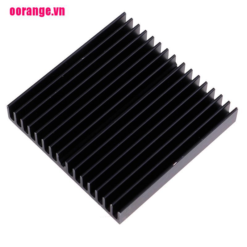 1 Bộ Tản Nhiệt Bằng Nhôm Màu Đen Kích Thước 60x60 X