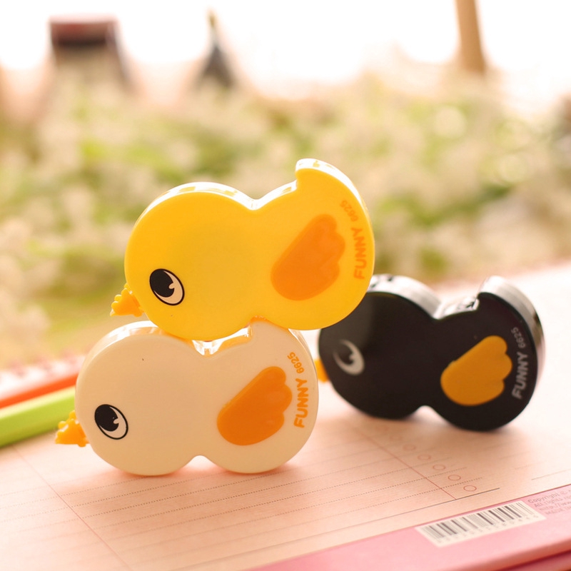 Bút Xóa Kéo pilu Hình Chú Vịt Xinh Xắn Tiện Dụng anhhangls94