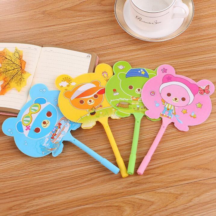 Bút bi quạt động vật
