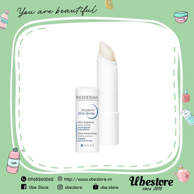 SON DƯỠNG BIODERMA ATODERM LEVRES STICK HYDRATANT #SALE_OFF_75% | BigBuy360 - bigbuy360.vn