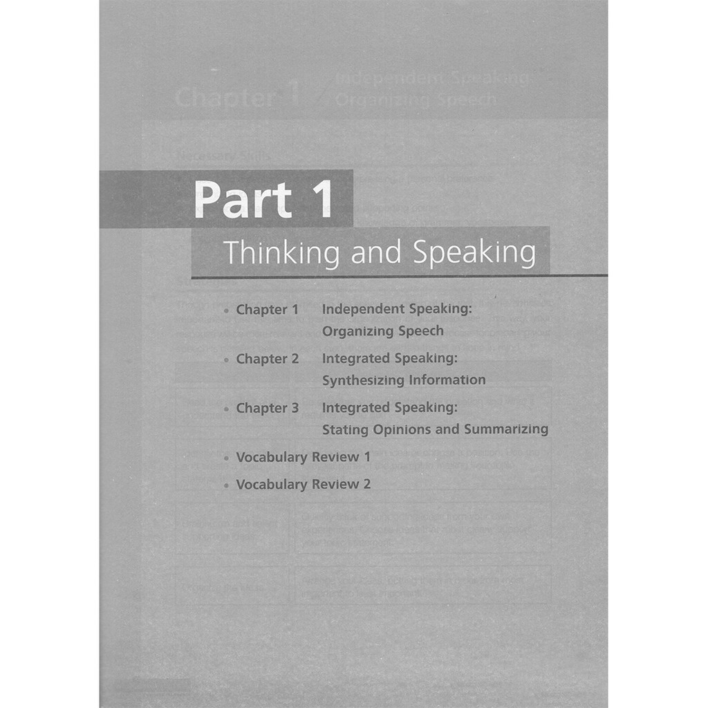 Sách - Developing Skills For The Toefl IBT - Speaking (kèm 1CD Mp3) | BigBuy360 - bigbuy360.vn