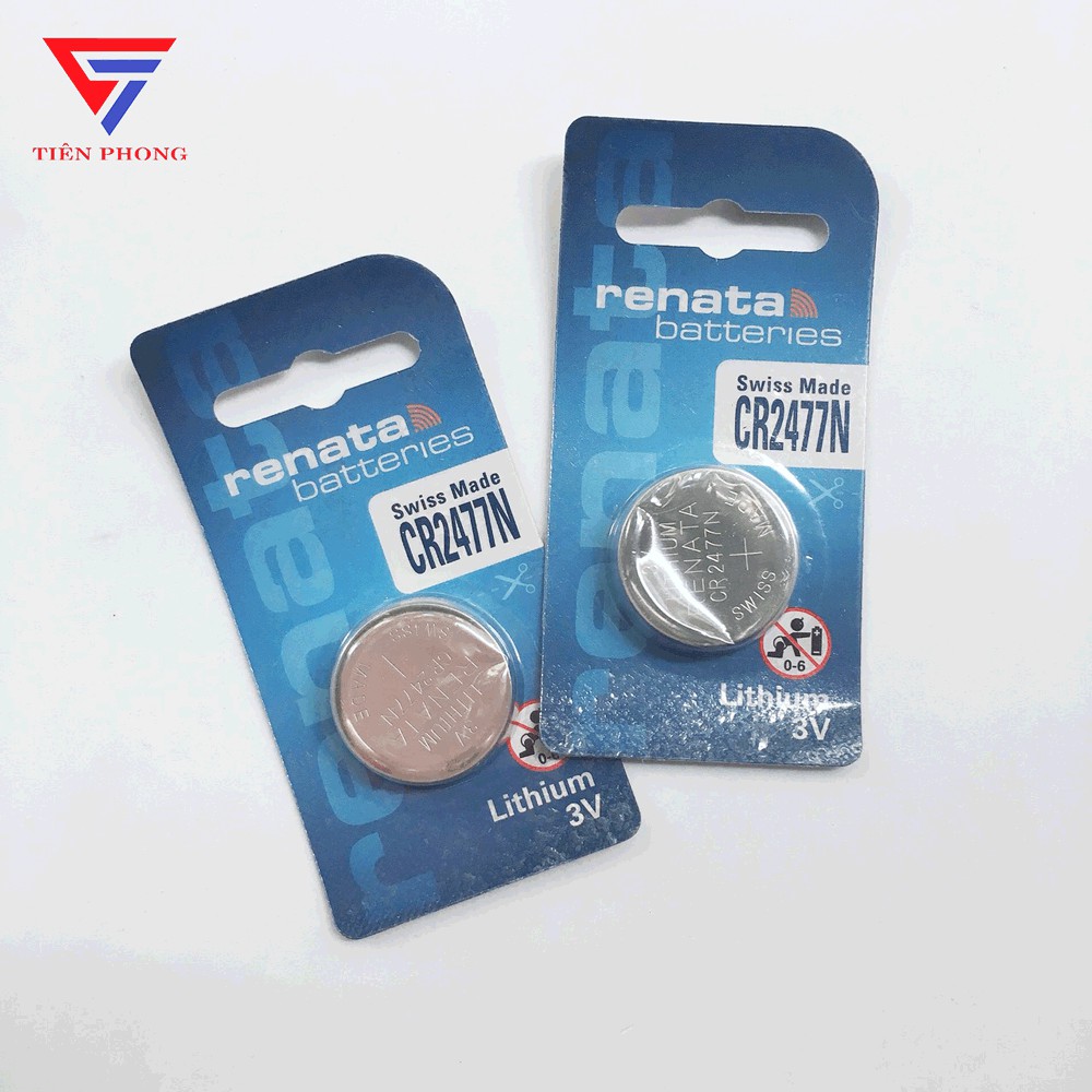 [CHÍNH HÃNG] Vỉ 1 Viên Pin RENATA CR2477N CR2477 2477 Lithium 3V cao cấp