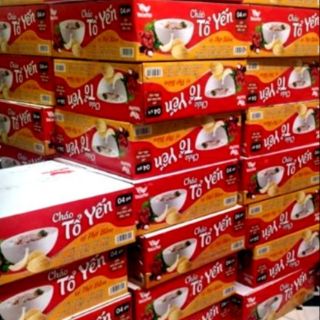 Thùng 30 gói cháo tổ yến thịt bằm lộc phát
