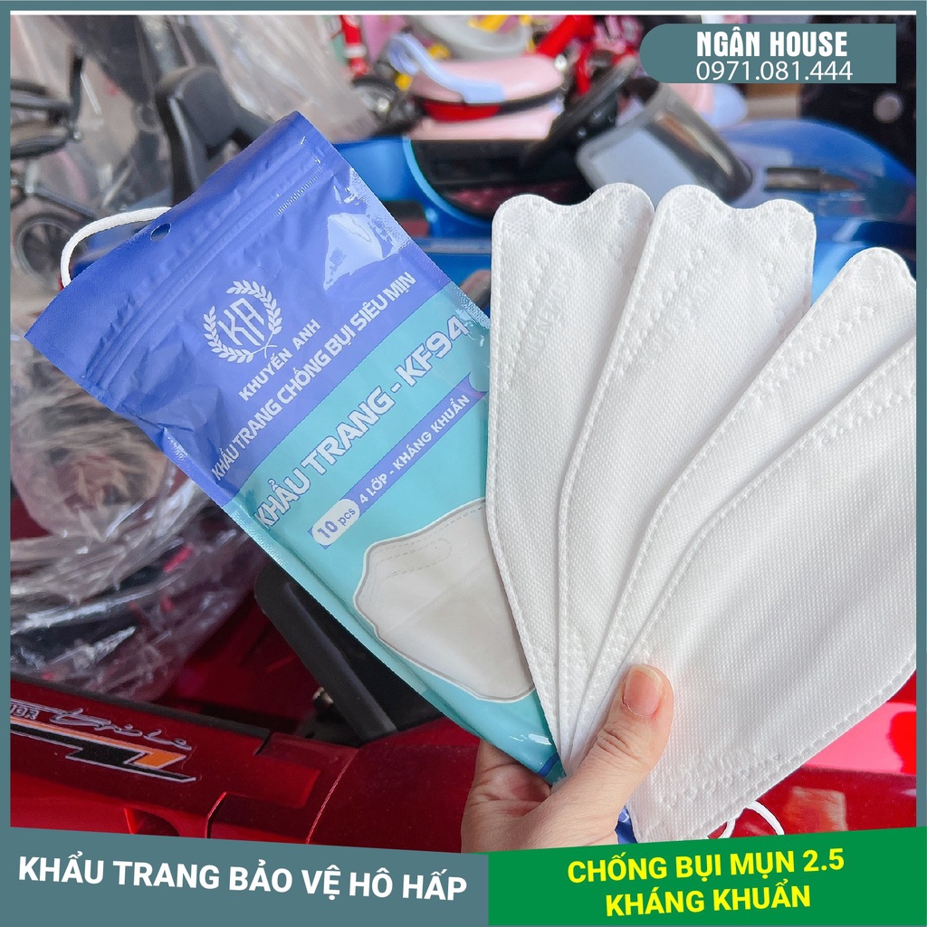 (Thùng 100 Chiếc) Khẩu trang 4 Lớp KF94 KA 4D MASK Chống Bụi Mịn Và Kháng Khuẩn Hàng Cao Cấp Hàng mới về | BigBuy360 - bigbuy360.vn