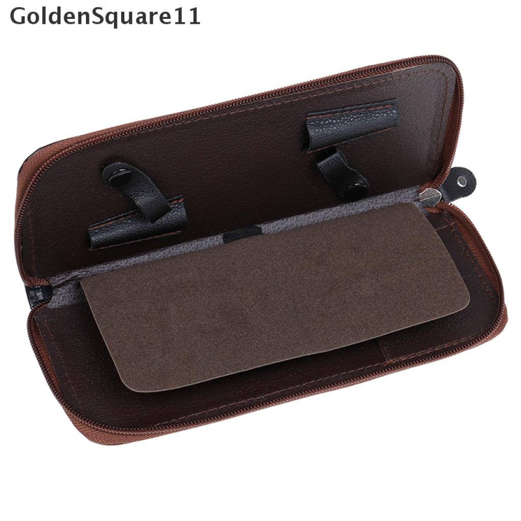 1 Túi Da PU Đựng Kéo Cắt Tóc Có Khóa Kéo Goldsquare11