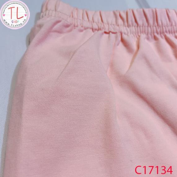 Thời trang trẻ em - Bộ áo quần thun lửng cho bé gái hình  I love cá - Quần áo bé gái - Bộ bé gái