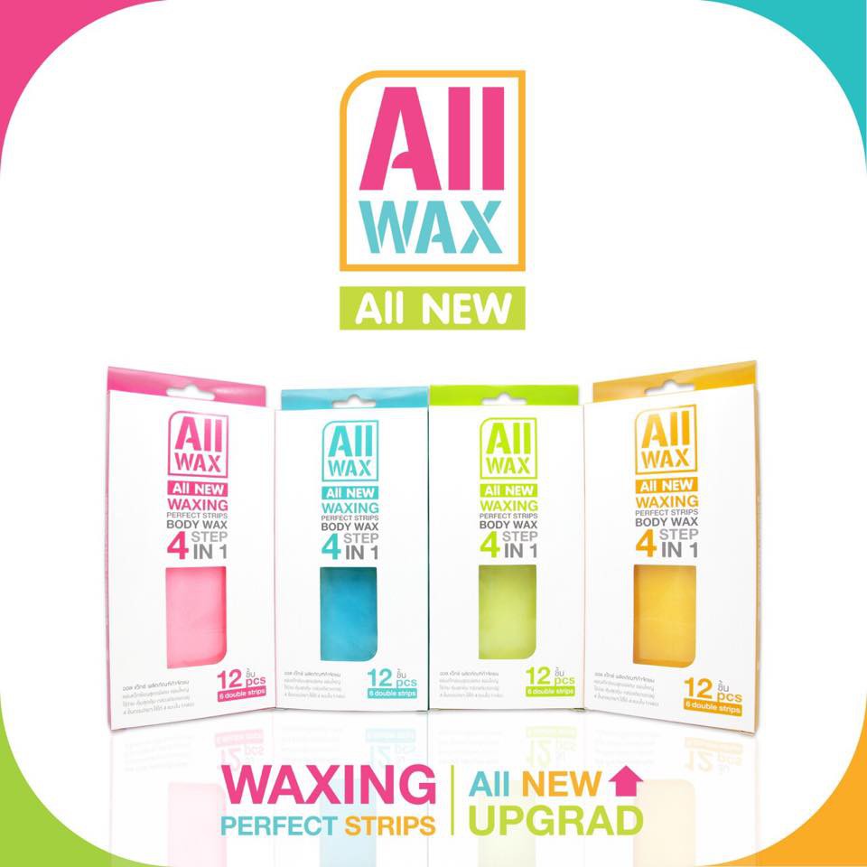 Miếng Wax Lạnh All Wax Waxing Body Wax Step 4 In 1
