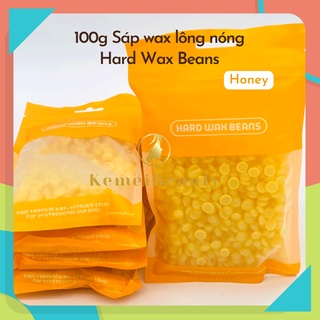 100gam Hard Wax Beans Sáp wax lông nóng - Wax lông nách, bikini, lông chân tay, wax lông toàn thân an lành