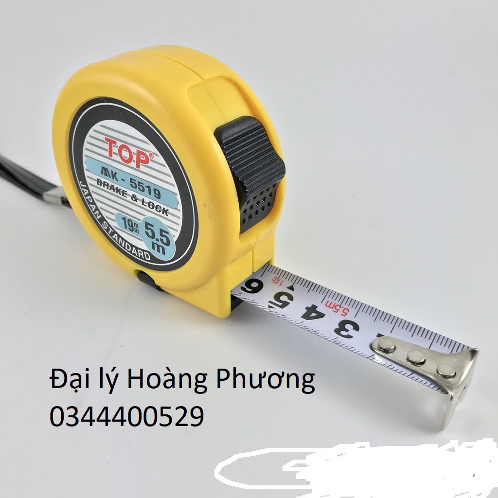 THƯỚC RÚT NHẬT 5M CAO CẤP 5.5M X 19MM TOP PROMART MK-5519