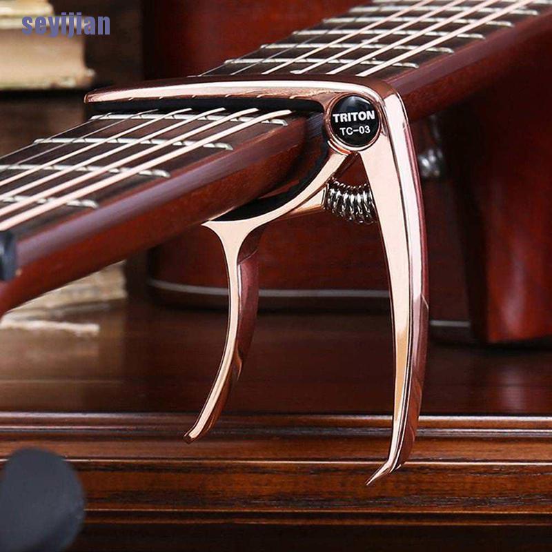 Kẹp Capo Có Lò Xo Thay Đổi Nhanh Chóng Cho Đàn Guitar Điện / Bass