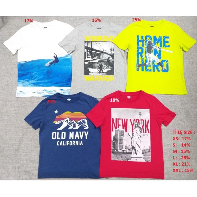 Áo bé trai Old Navy