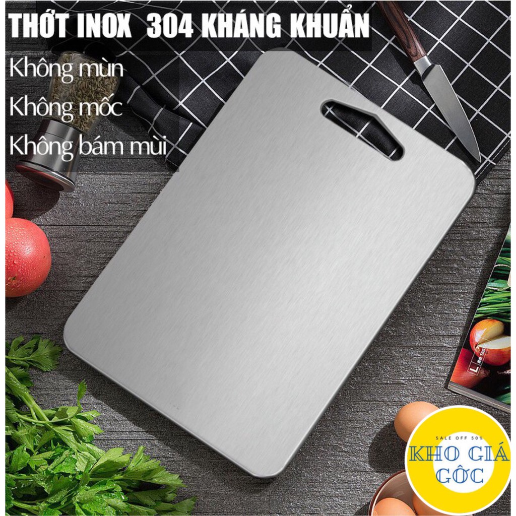 Thớt Inox 304 Kháng Khuẩn Cừờng Lực