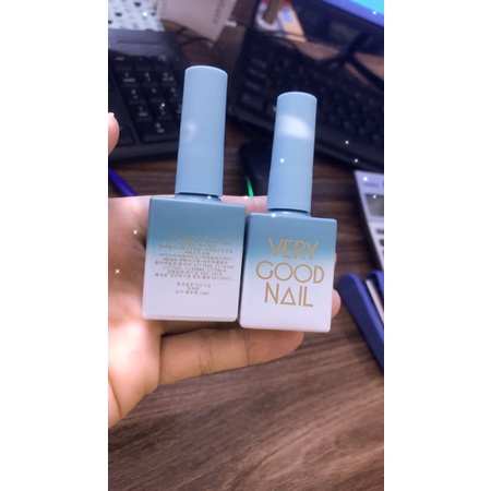 set sơn thạch 9 chai very good nail - tặng kèm bảng màu