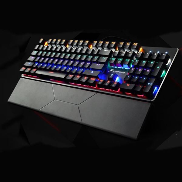 [Mã 33ELSALE hoàn 7% xu đơn 300k] Bàn Phím Cơ cao cấp FL Esport K180 LED màu đen