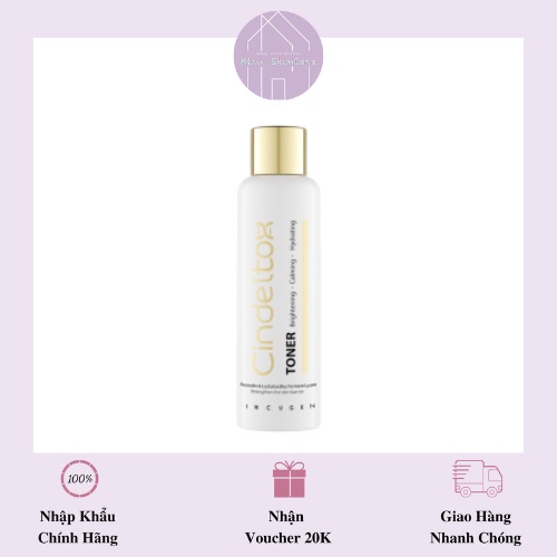 Incugen CindelTox Toner - Nước Cân Bằng Da Men Vi Sinh Hàn Quốc 200ml