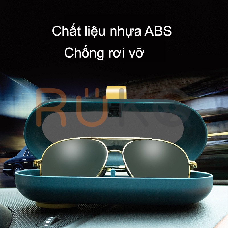 Hộp đựng kính râm kèm sáp thơm trên ô tô