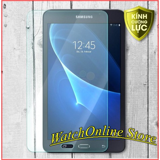 Kính Cường lực Samsung Galaxy Tab A6 7.0 2016  Tab A8 8inch T295  T515 T580 T585 P585 P580 Tab A7 lite