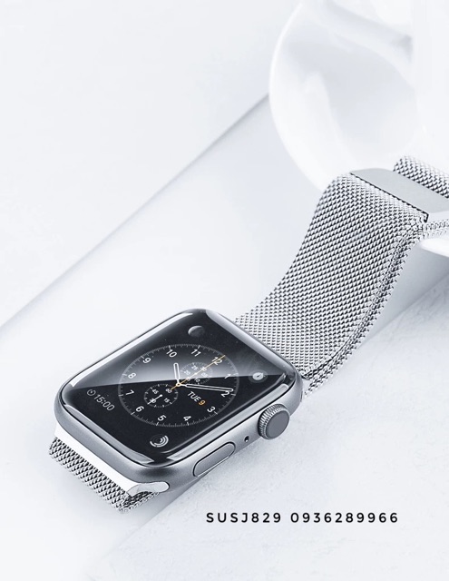 Dây milanese apple watch (không bạc màu)