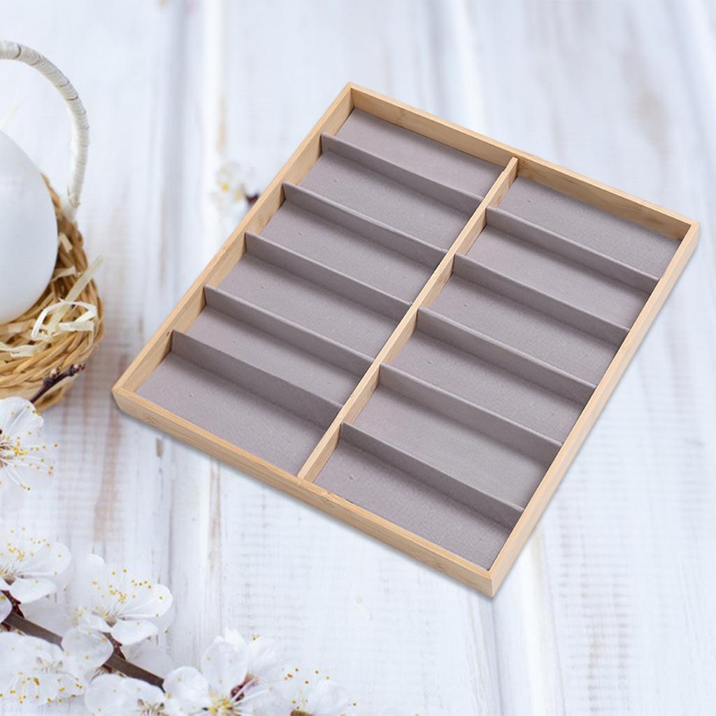 Khay Đựng Kính Mát 5 Ngăn Có Thể Xếp Chồng Lên Nhau Cho Nam Và Nữ