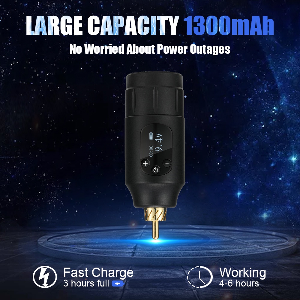 Bộ Nguồn Cấp Nguồn Cho Máy Xăm Hình Mini RCA 2022