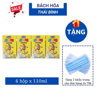 SỮA ADM GOLD CHUỐI - LỐC 4 HỘP X 110ML date 2021