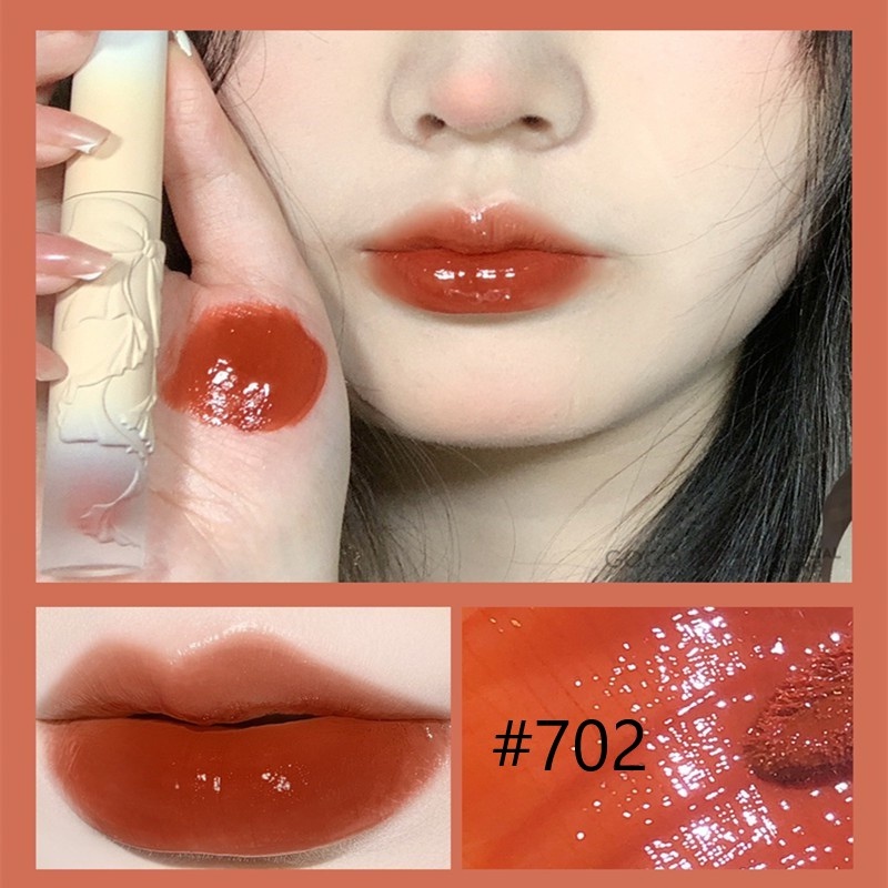 Son bóng ánh nhũ Gogo tales nhiều màu Pink Nơ Sweet Girl GT271 dưỡng ẩm lâu trôi nội địa Trung
