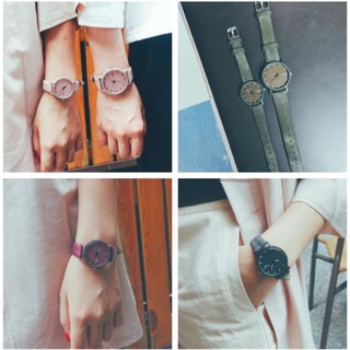 [SHOPEE TRỢ GIÁ] Đồng hồ nữ Doukou dây da lộn thời trang Hàn Quốc