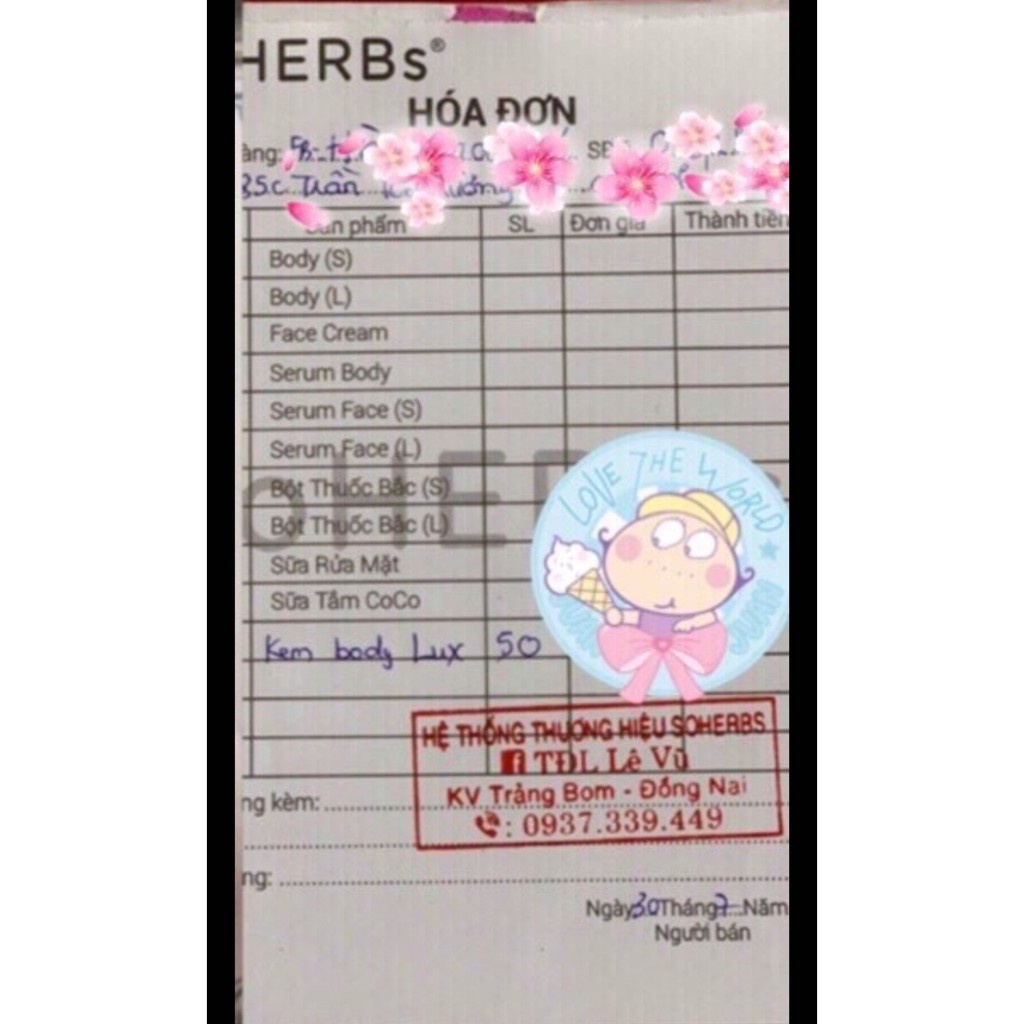 Kem body lux tinh chất yến soherbs | BigBuy360 - bigbuy360.vn