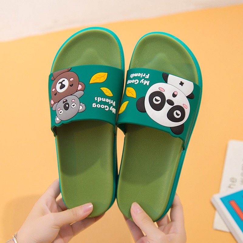 [Có sẵn] Dép Quai Ngang Gấu Trúc Panda DP06 (phom nhỏ các bạn đặt tăng 1 size nha)