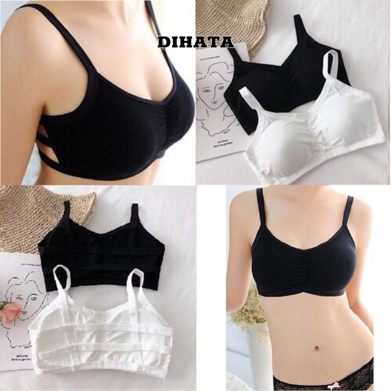Áo Bra 3 Dây có đệm ngực không gọng mát , mỏng Sexy thời thượng - hàng cao cấp  siêu co giãn-DIHATA SHOP