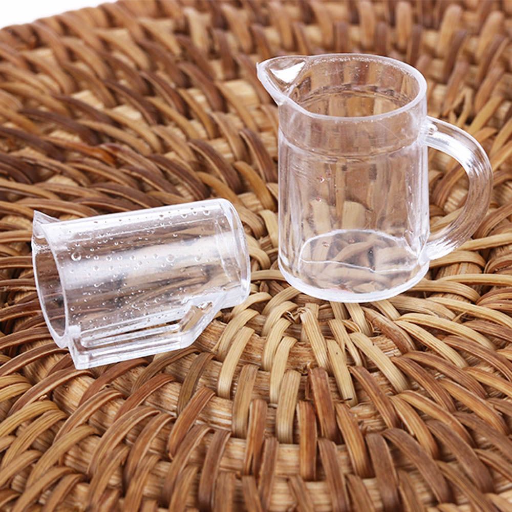 Bộ 15 Mô Hình Bát/ Chén Dĩa Bằng Acrylic Tỉ Lệ 1:12 Độc Đáo Trang Trí Nhà Búp Bê