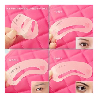 Khung kẻ chân mày bộ 3 mini Brow class drawing guide