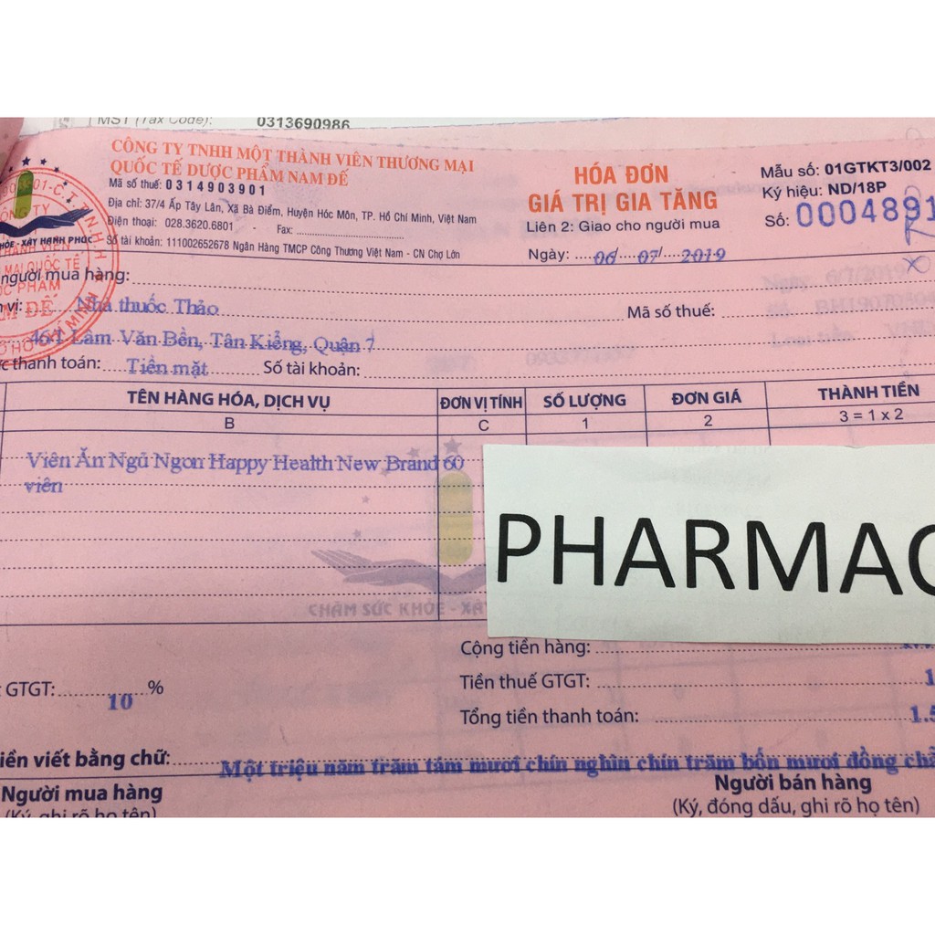 ✅ CHÍNH HÃNG - VIÊN ĂN NGON NGỦ NGON HAPPY HEALTH
