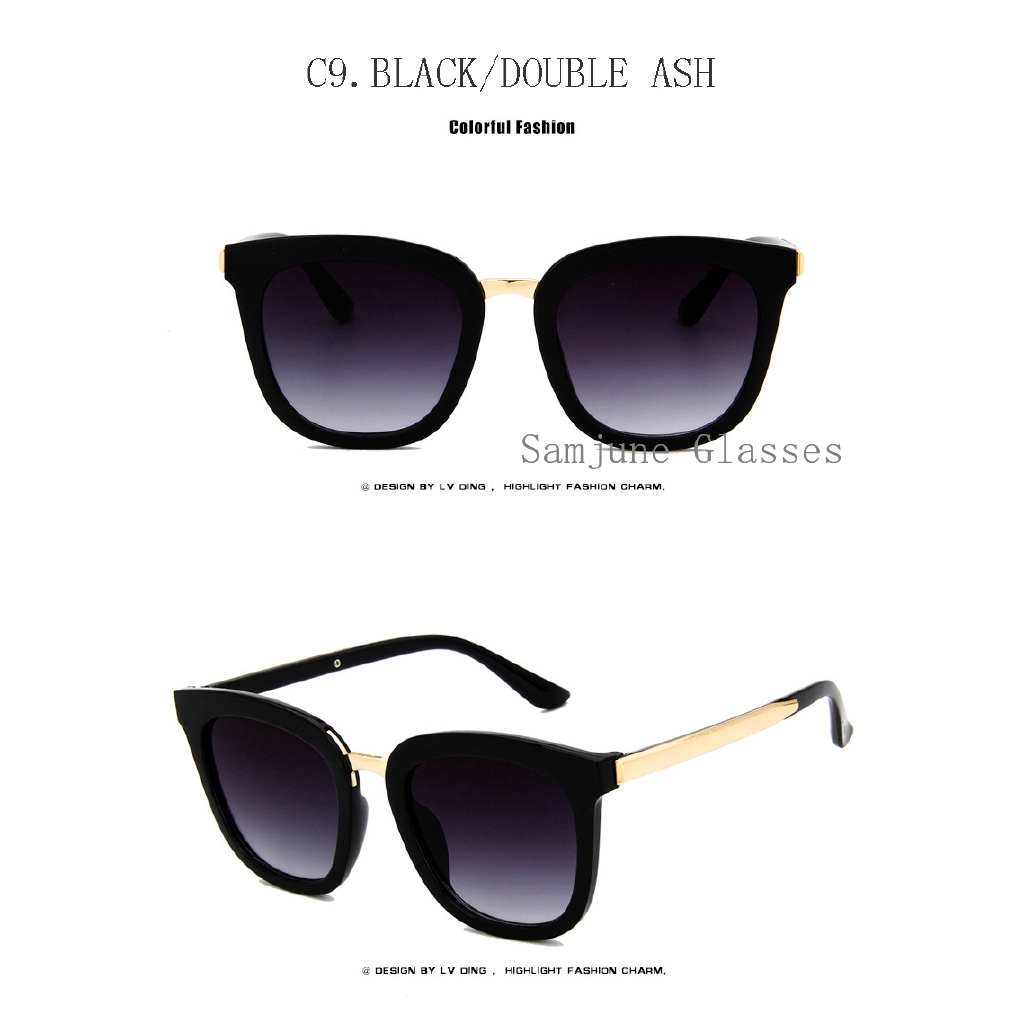 Kính mát Samjune gọng mắt mèo thời trang Vintage cho nữ