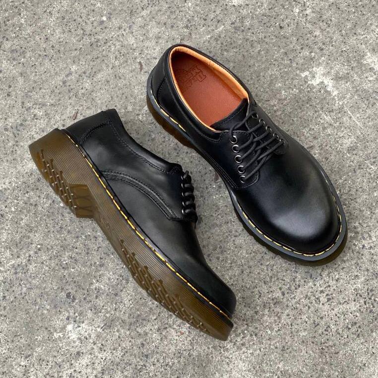 Giày da nam thật Dr Martens 8053 - Da bò thật cao cấp nhập khẩu - Đen- DRAD01DE - Phát hiện giả da đền gấp 10 - R8ckie