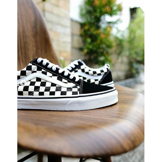 Giày Vans Chính Hãng Old Skool Classic Black White ( Top Best Seller)