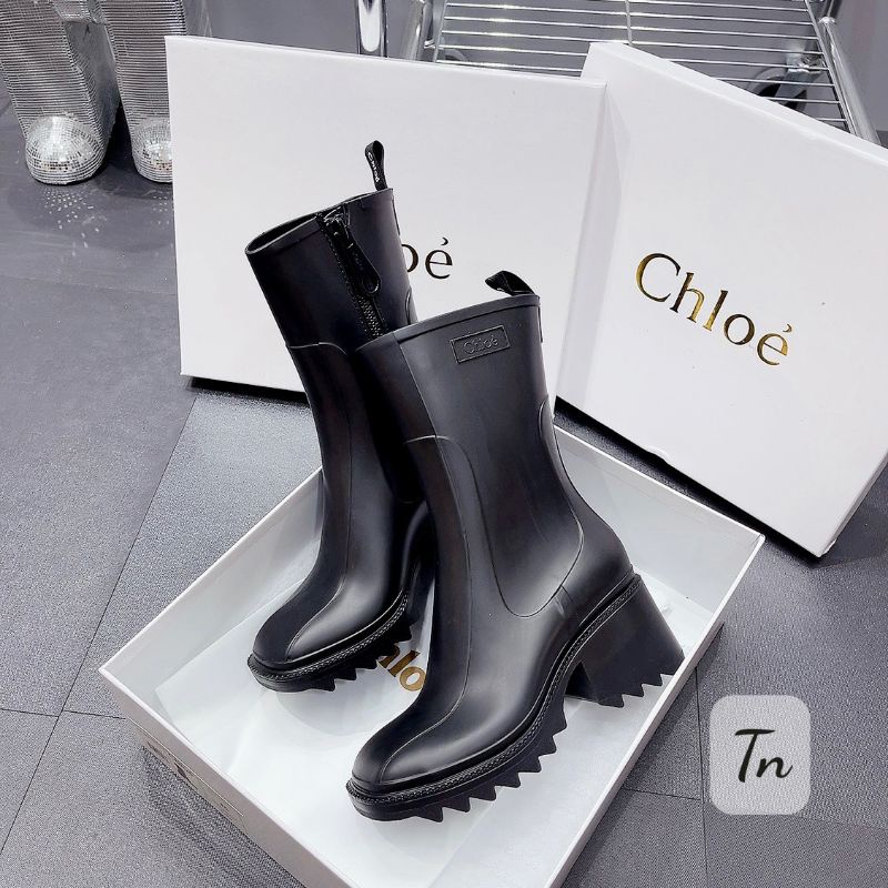 LdHbi Boot Chloe 7p Cổ Lửng Ủng Mềm Fullbox Bill Túi Hãng Xịn Cao Cấp