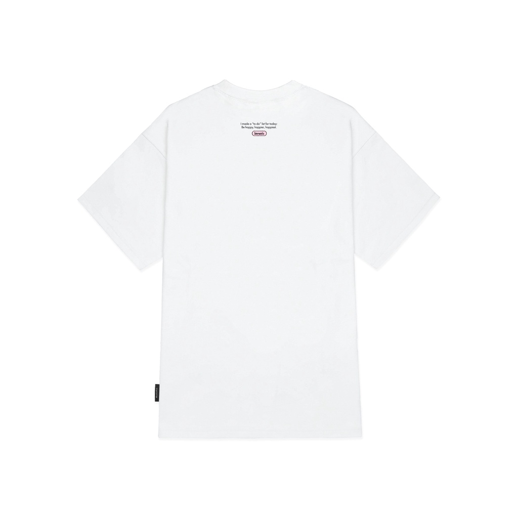 Áo Thun Levents Melt Face/ White