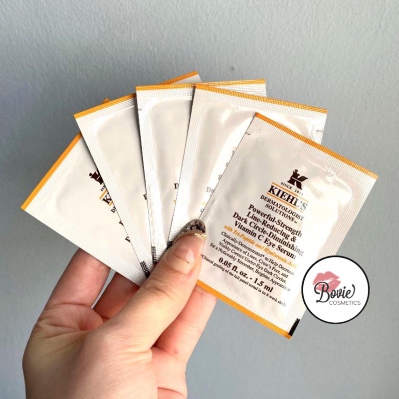 [Sample 1.5ml] Tinh chất dưỡng mắt Kiehl’s Vitamin C Eye Serum Powerful-Strength Dark Circle Reducing | Kiehls | BigBuy360 - bigbuy360.vn